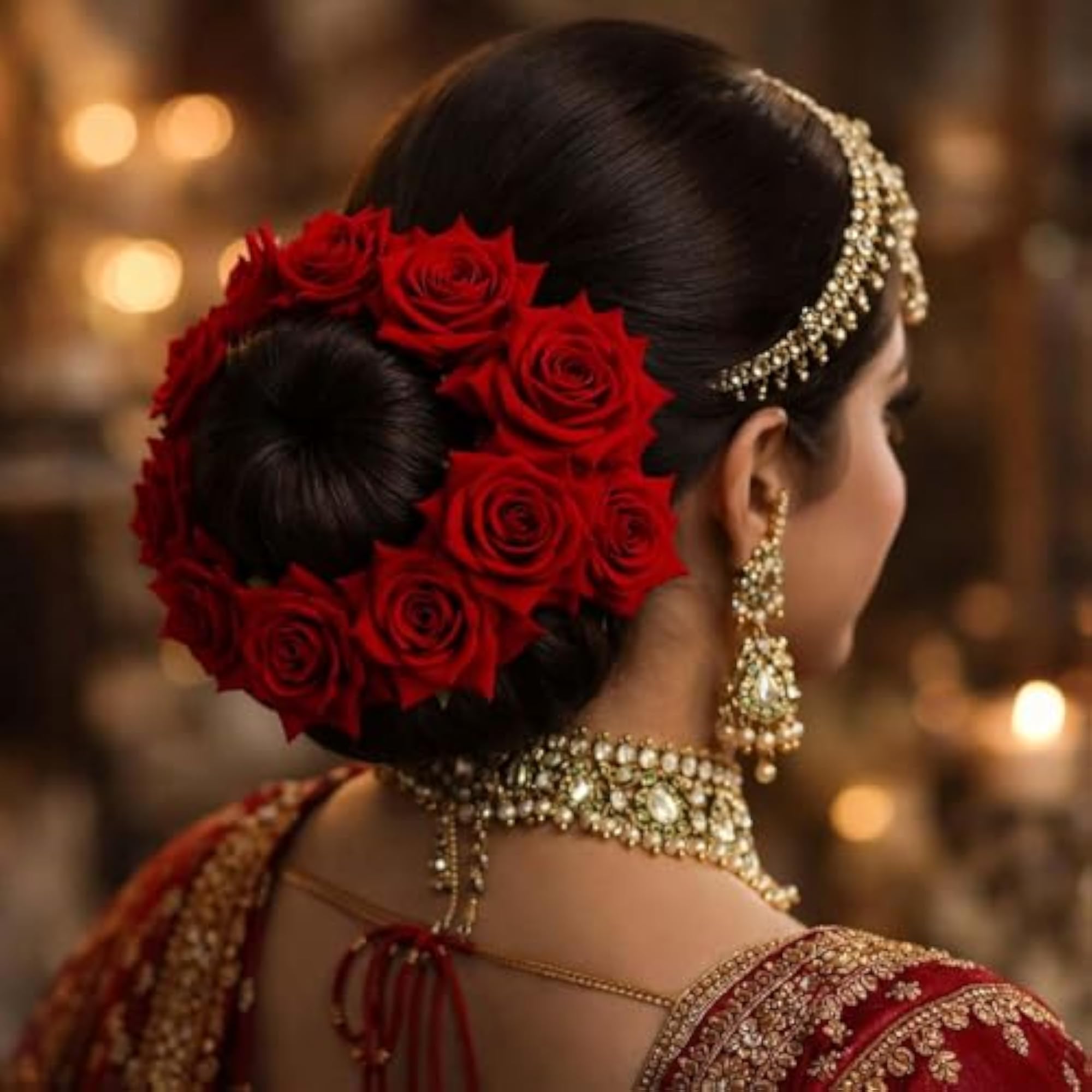 Rose Flower Juda for Girls and Women